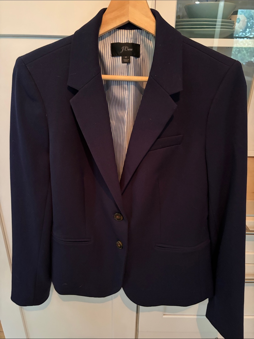 Classic J Crew Navy Blazer size M